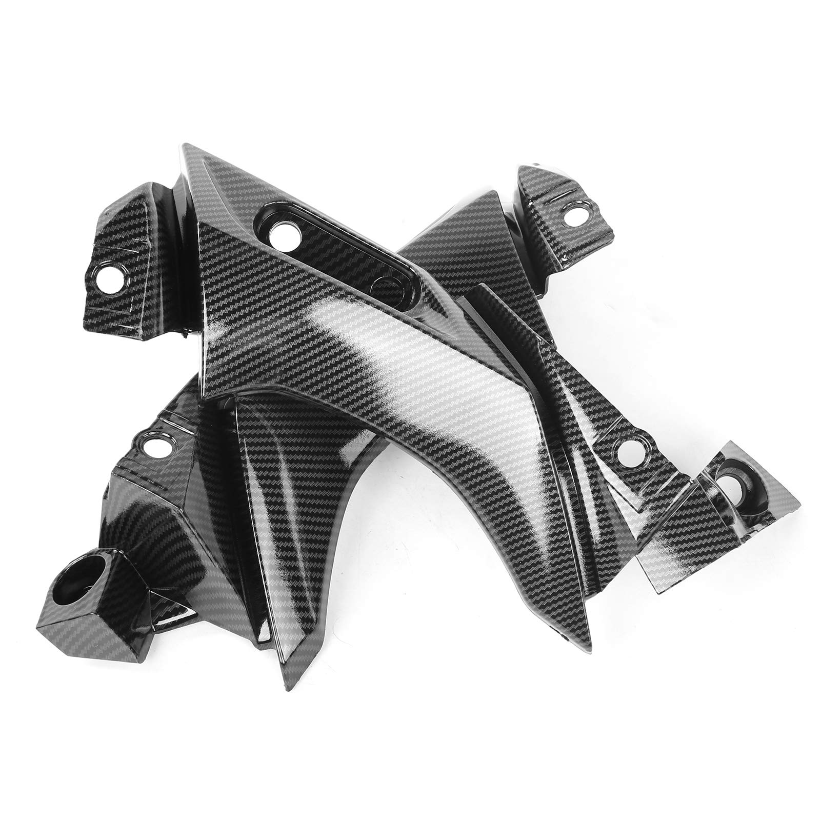 Carénage de moto, panneau latéral de carénage de genou de moto de Style en Fiber de carbone pour R1 2004-2006