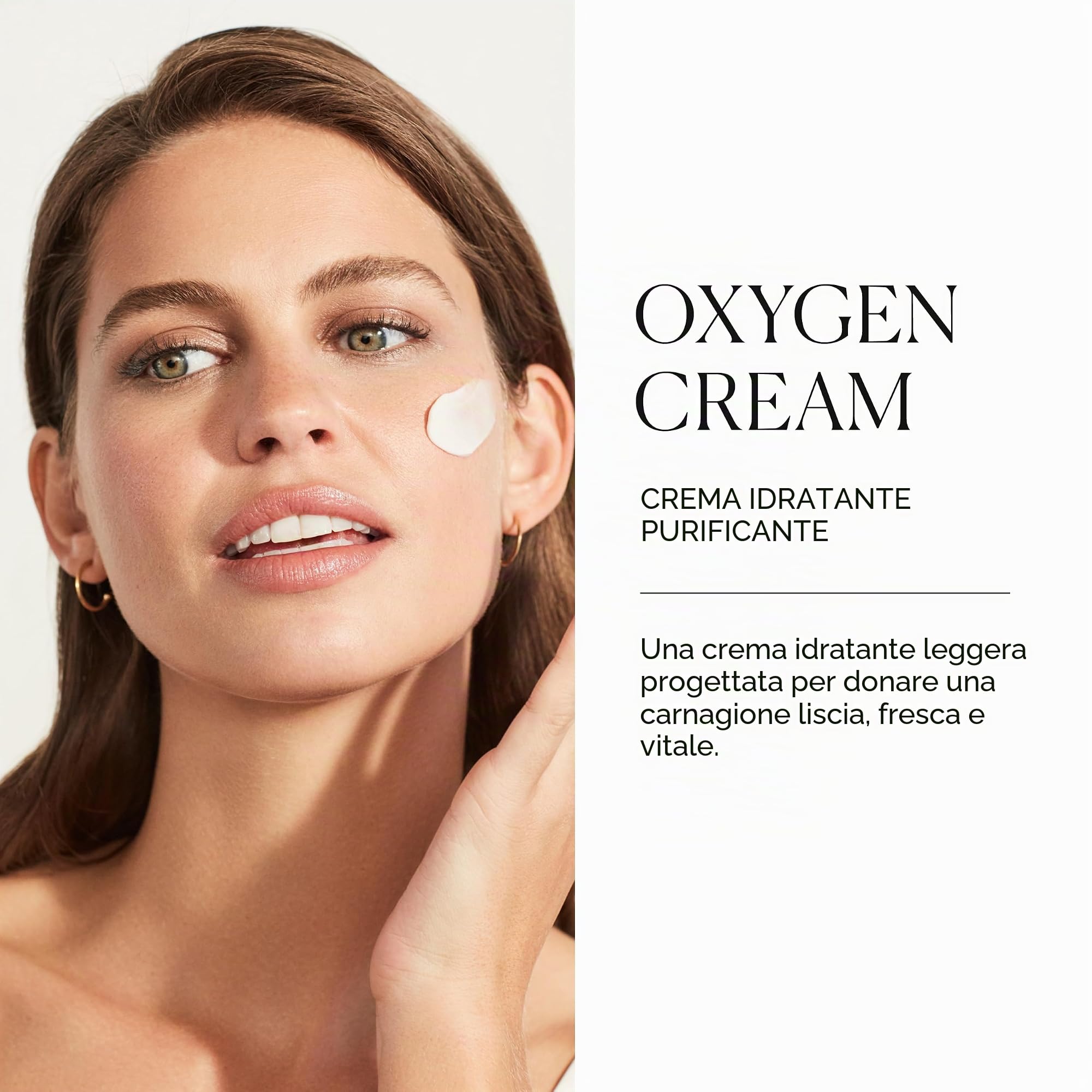 Natura Bissé Crema Oxygen | Crema Viso Idratante e Purificante per Donne e Uomini con Perossido di Idrogeno Stabilizzato e Acqua Viva | 75 ml