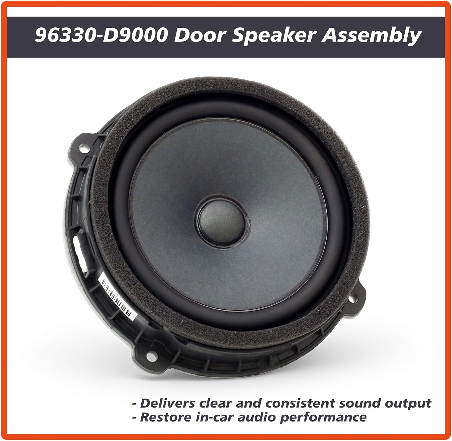 96330-D9000 Door Speaker Assembly Compatible with Kia Sportage
