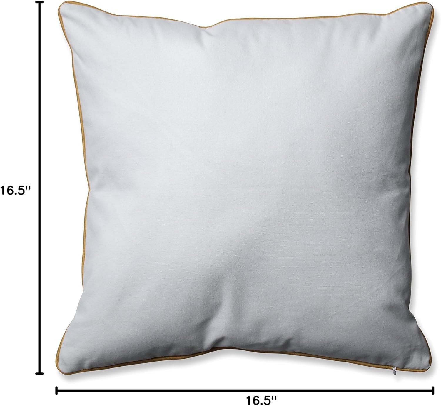 Pillow Perfect 605289 Olivia Yellow 16.5-inch Throw Pillow