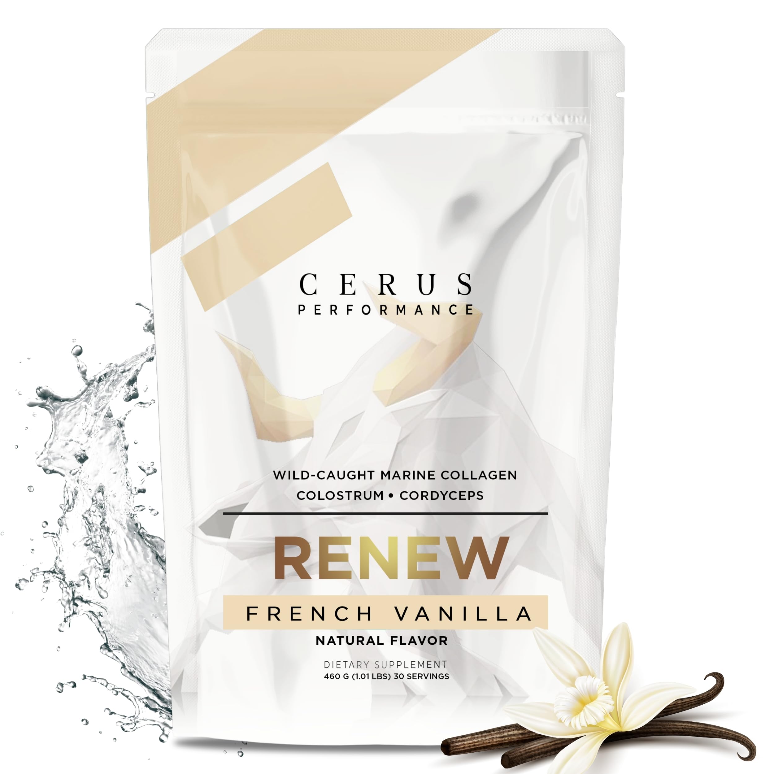 Cerus Performance Renew Premium Athletic Blend – Enhance Performance, Boost Recovery, Support Joint Health & Stamina – Ideal for Athletes & Strength