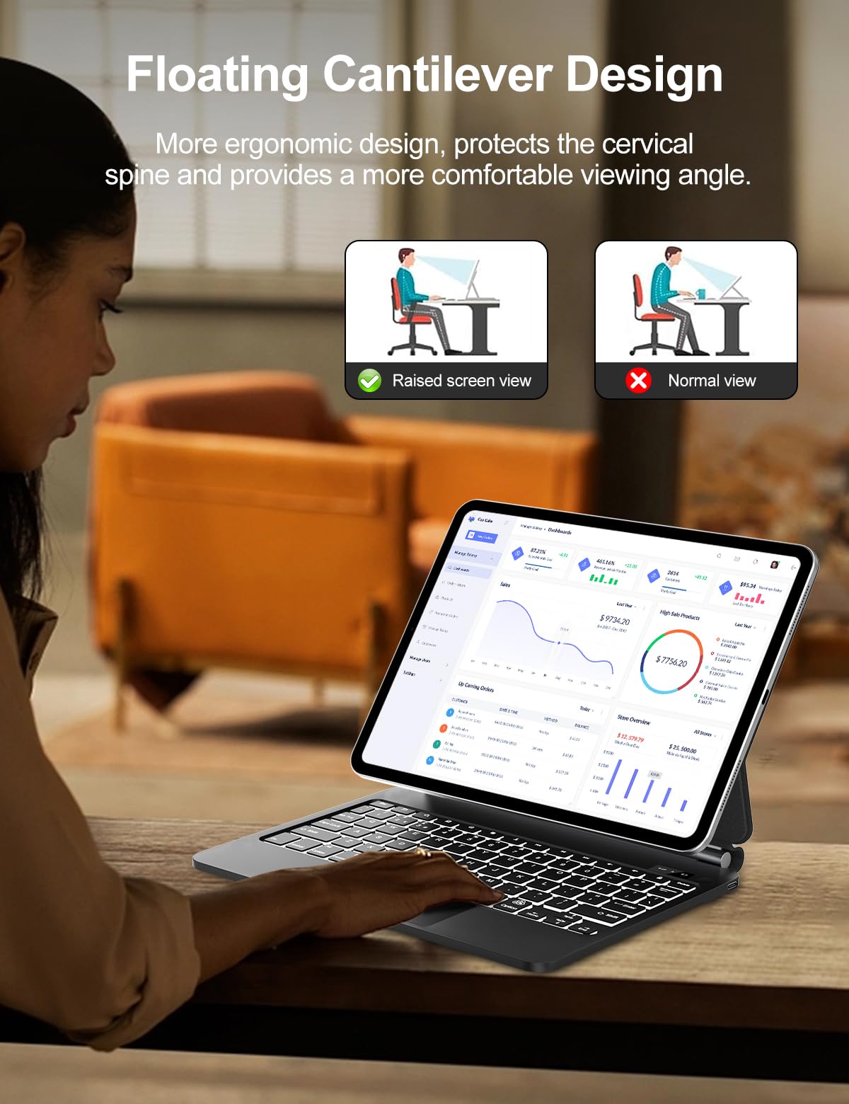 Amazon.com: Magic Keyboard for iPad Air 11-inch (M4 2026/M3 2025