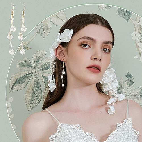 Miniatura 4 de Pandahall Elite, perlas pequeñas redondas brillosas. Canutillos surtidos de raso para joyas. Paquete de caja redonda., Vidrio, Azul claro, 6MM