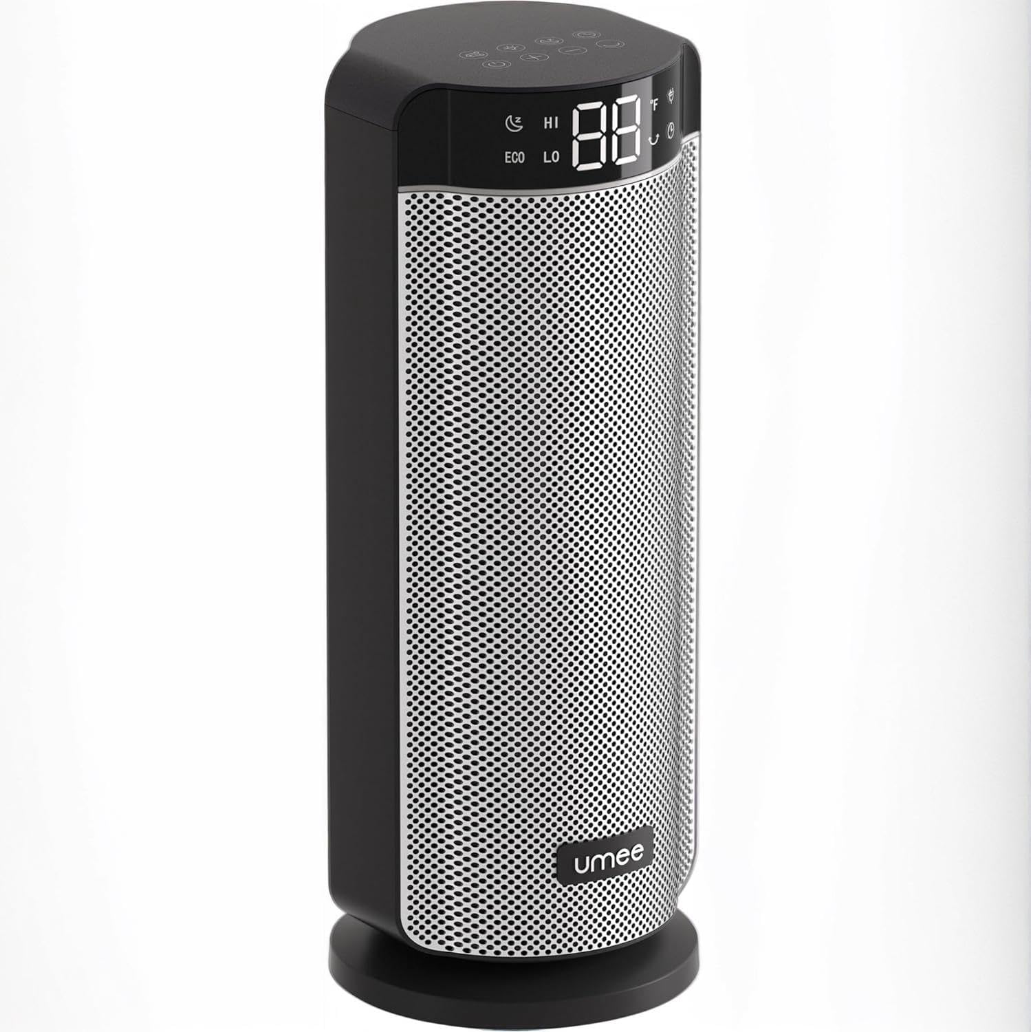 Space Heaters for Indoor Use Large Room, 70° Oscillation, Fast Heating Ceramic Electric with Digital Thermostat, Remote Control, 1-12H Timer, Overheat Protection, Safety Heater for Bedroom