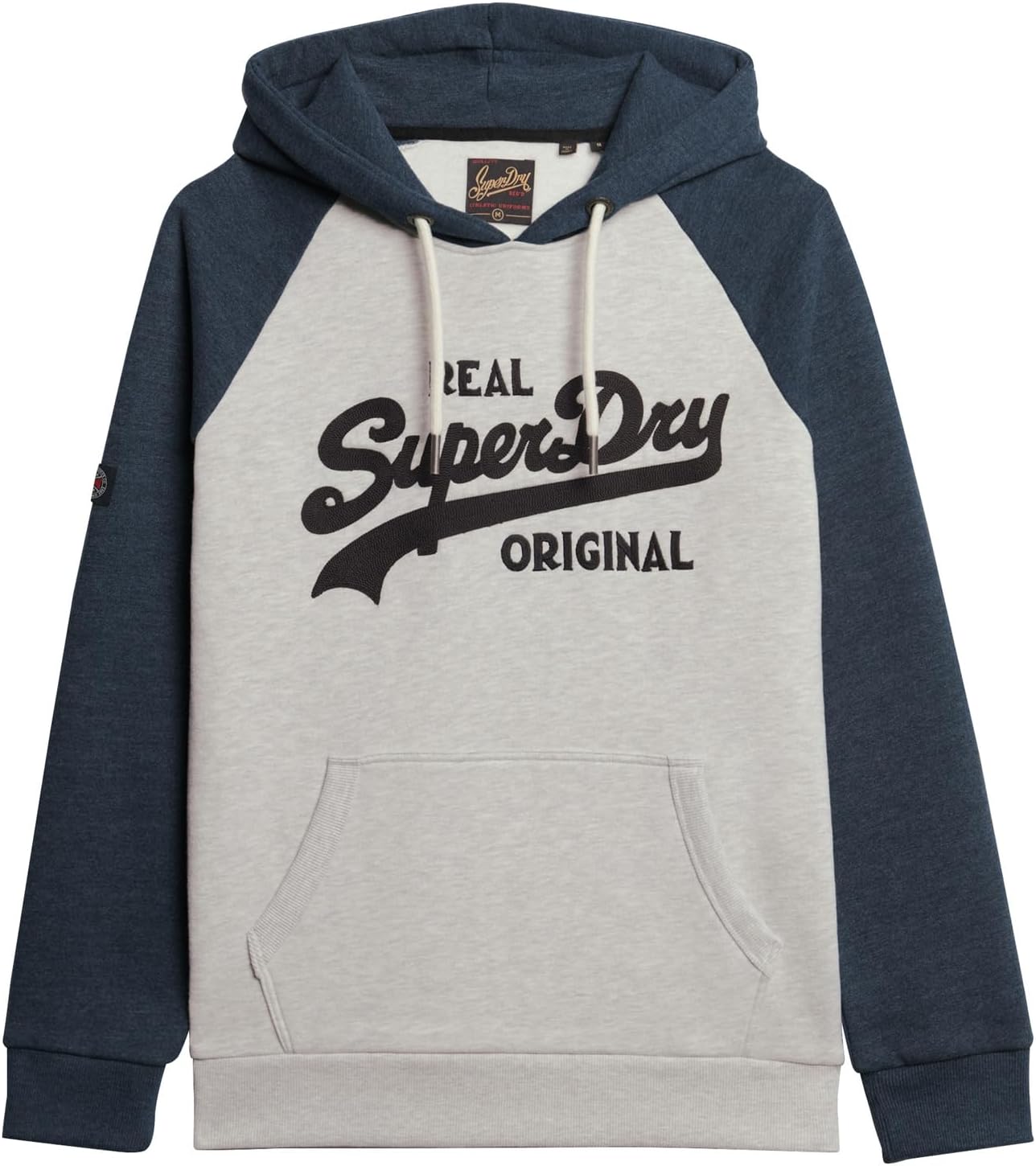 Superdry Athletic VL Raglan Hoodie Glacier Grey Marl/Bright Blue Marl L  heren, grijs (Glacier Grey Marl/Bright Blue Marl), L : Amazon.nl: Kleding,  schoenen \u0026 sieraden