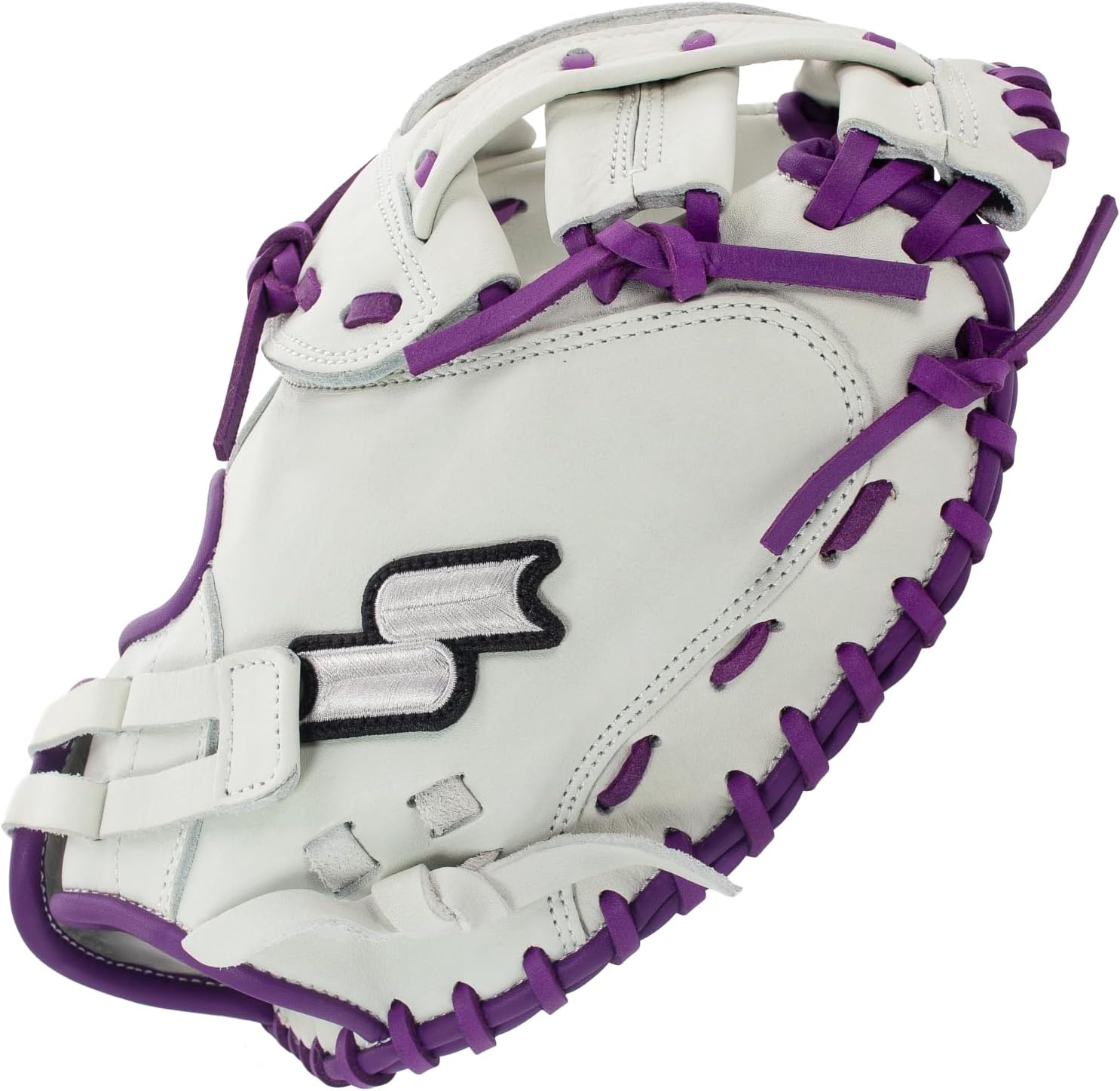 SSK FP5 Fastpitch Softball Catcher’s Mitt 33” – 34” Right & Left Hand Throw Premium Full Leather Softball Glove