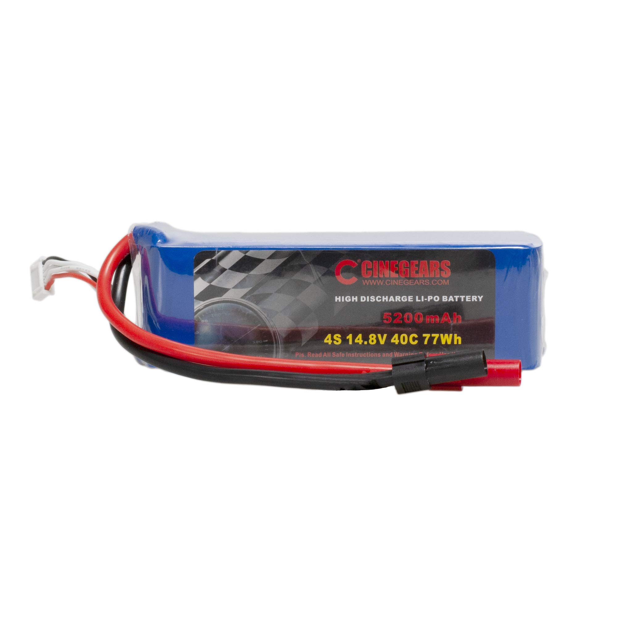 Batería LI-PO CINE RC de alta potencia azul para drones 4