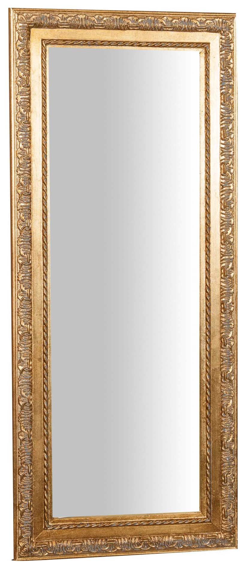 Biscottini Specchio da Parete L36,5xPR4,5xH82,5 - Specchio Bagno - Specchio Camera da Letto - Specchio Decorazioni casa - Arredamento casa