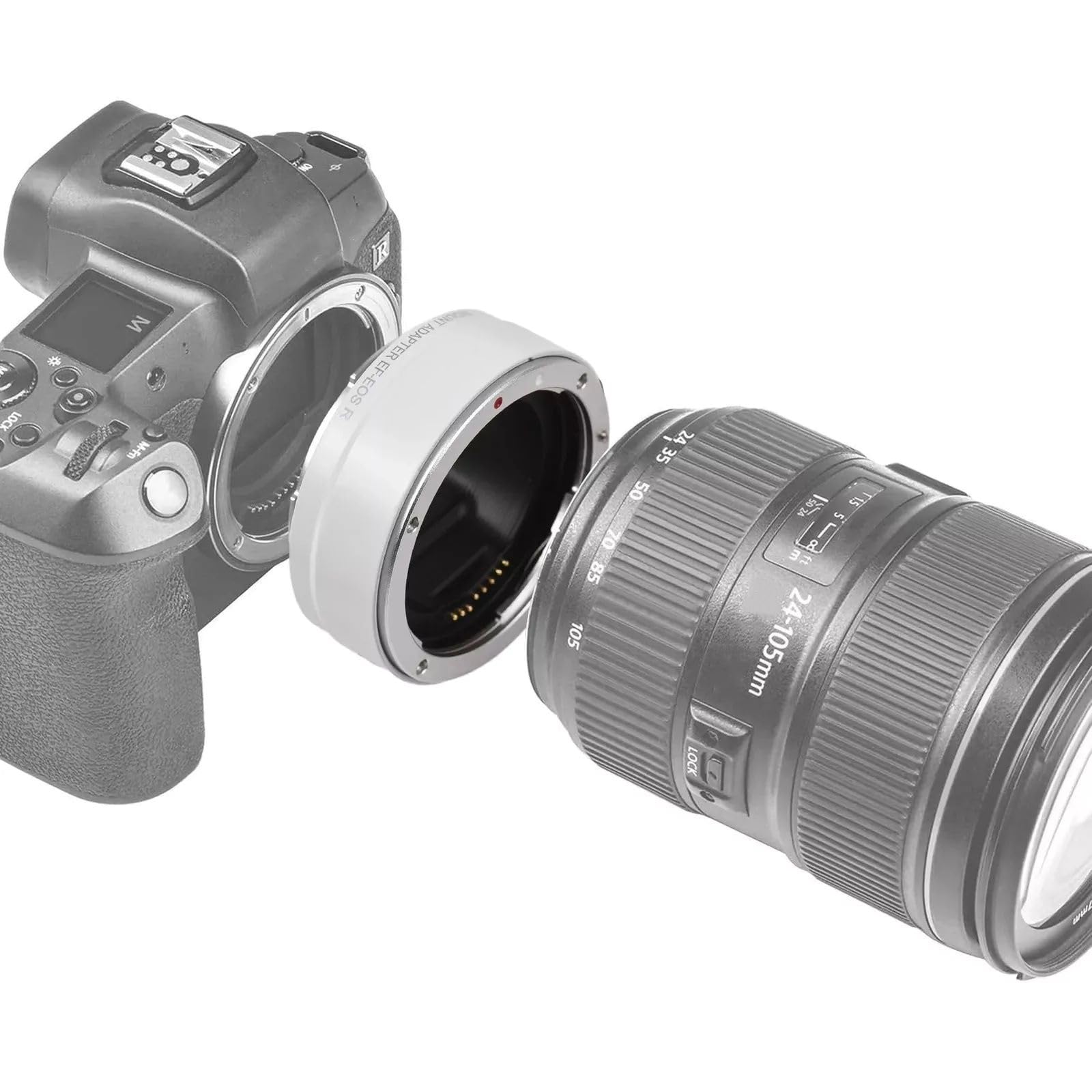 Amazon | EF-EOS R レンズマウントアダプター オートフォーカス 電子