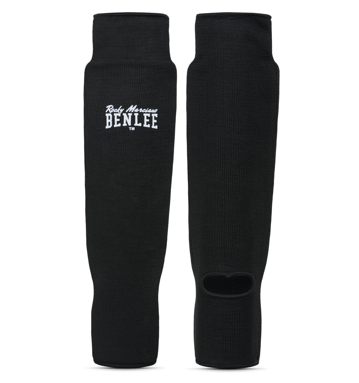 Ben Lee Rocky Marciano Unisex_Adult SHINNEY Shin Guards, Black, XL