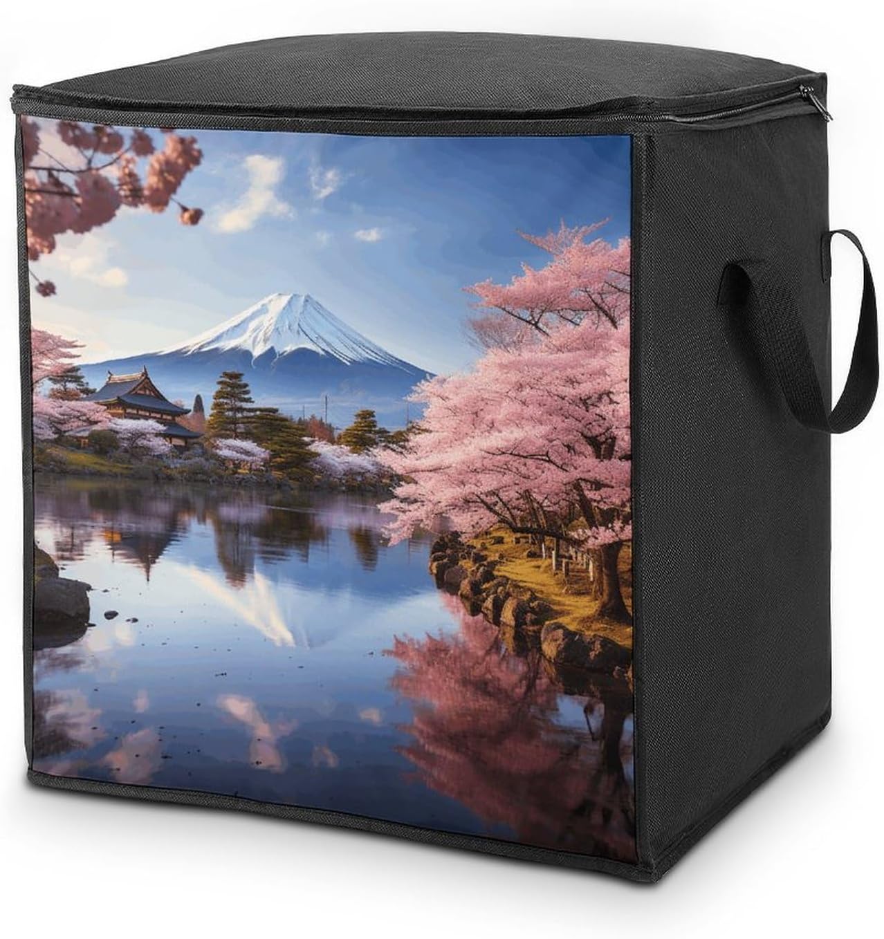 Comforter Storage Bag Large Capacity Zipper Clothes Storage Bag 70L