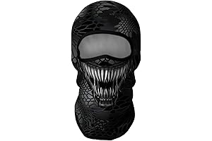 Venswell Mortal Kombat Men's 3D Balaclava Ski Mask