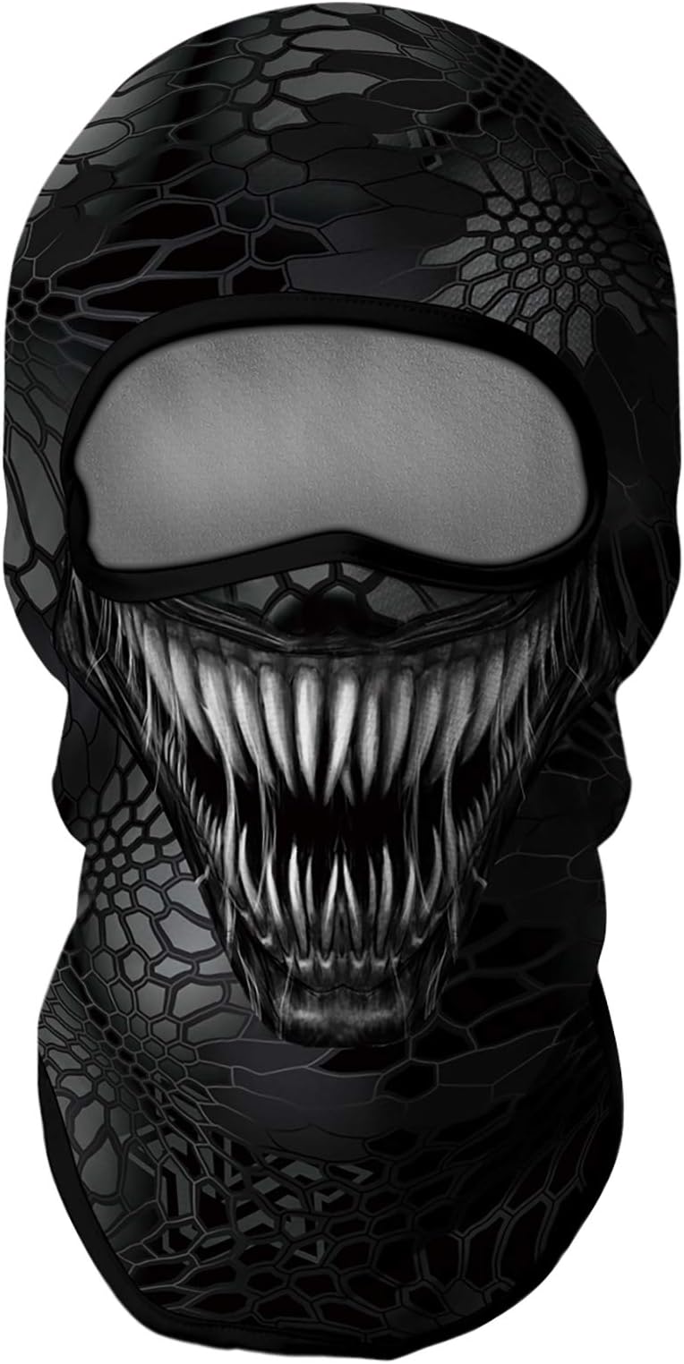 3D Balaclava Ski Mask Cool Skull Animal Full Face Mask Cycling/Motorcycle/Halloween