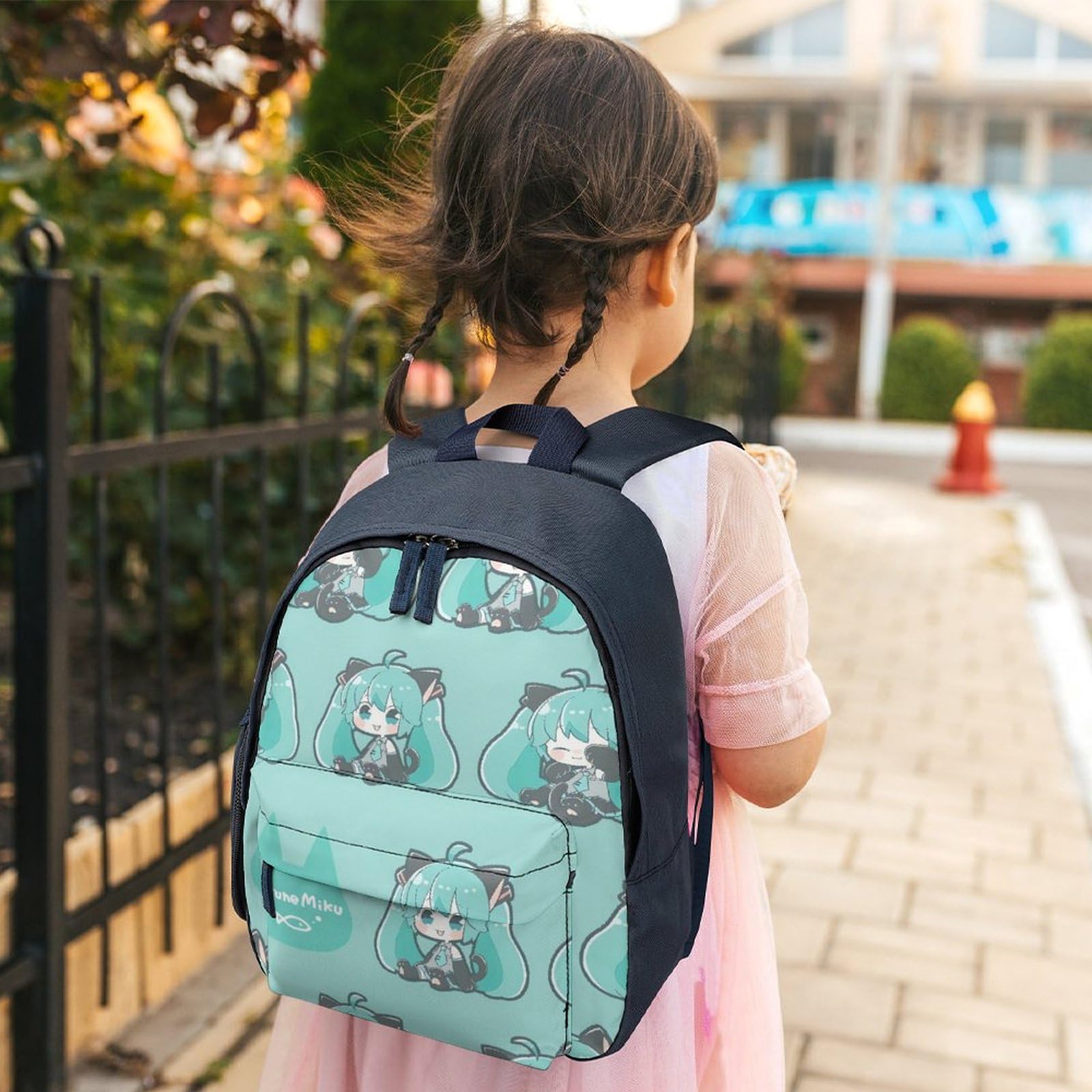 Amazon.co.jp: 子供リュック 初音ミク Miku 美少女 萌え スクール 