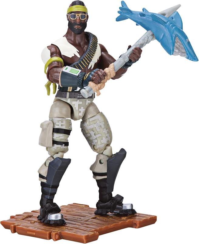 Jazwares FORTNITE Solo Mode Core Raptor Figure Pack, Bandolier