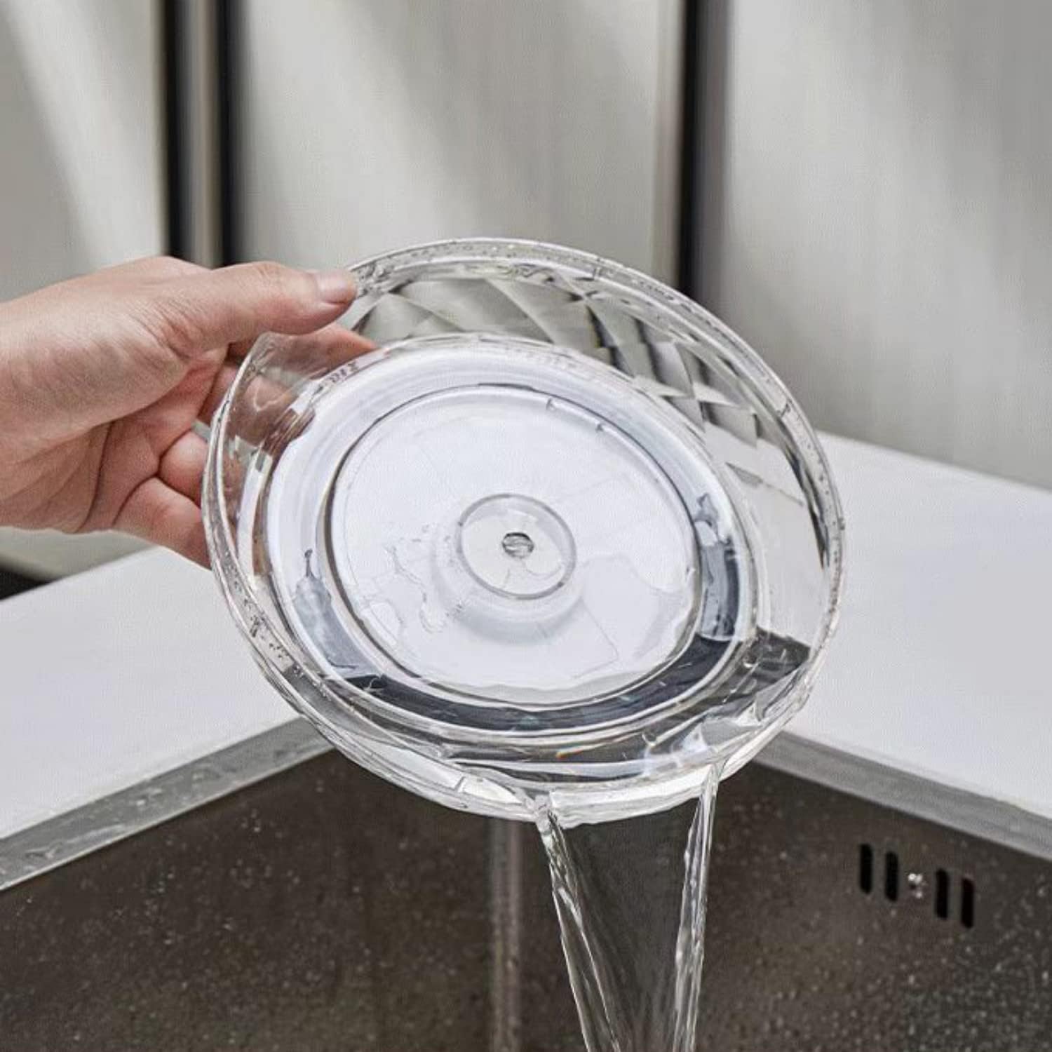 回転器具ホルダー キッチンカウンター用 2つのコンパートメント マルチナイフスロット カトラリーホルダー (ホワイト)