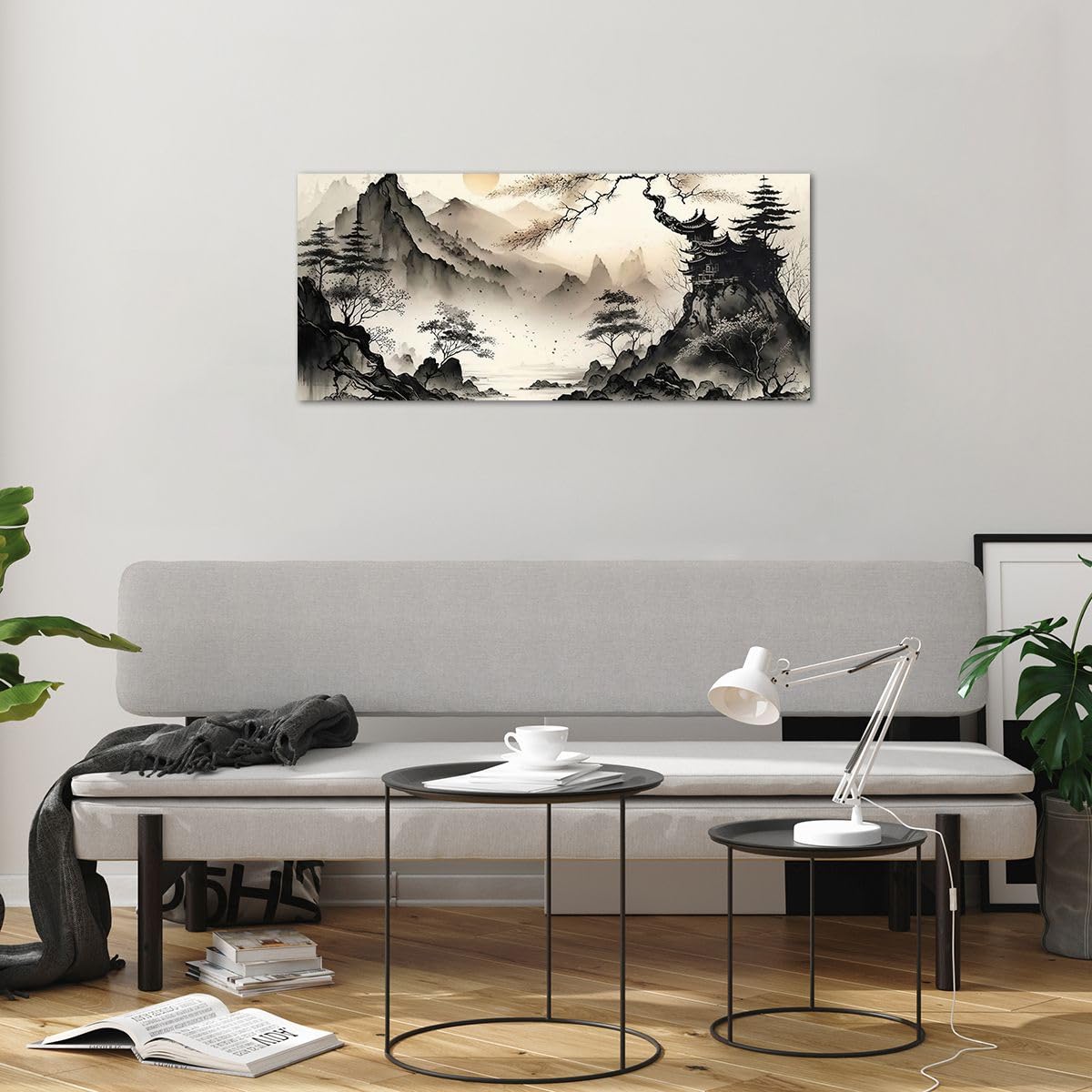 Impression sur Verre 100x40cm Tableaux Image Photo Plage Sable Oiseaux
