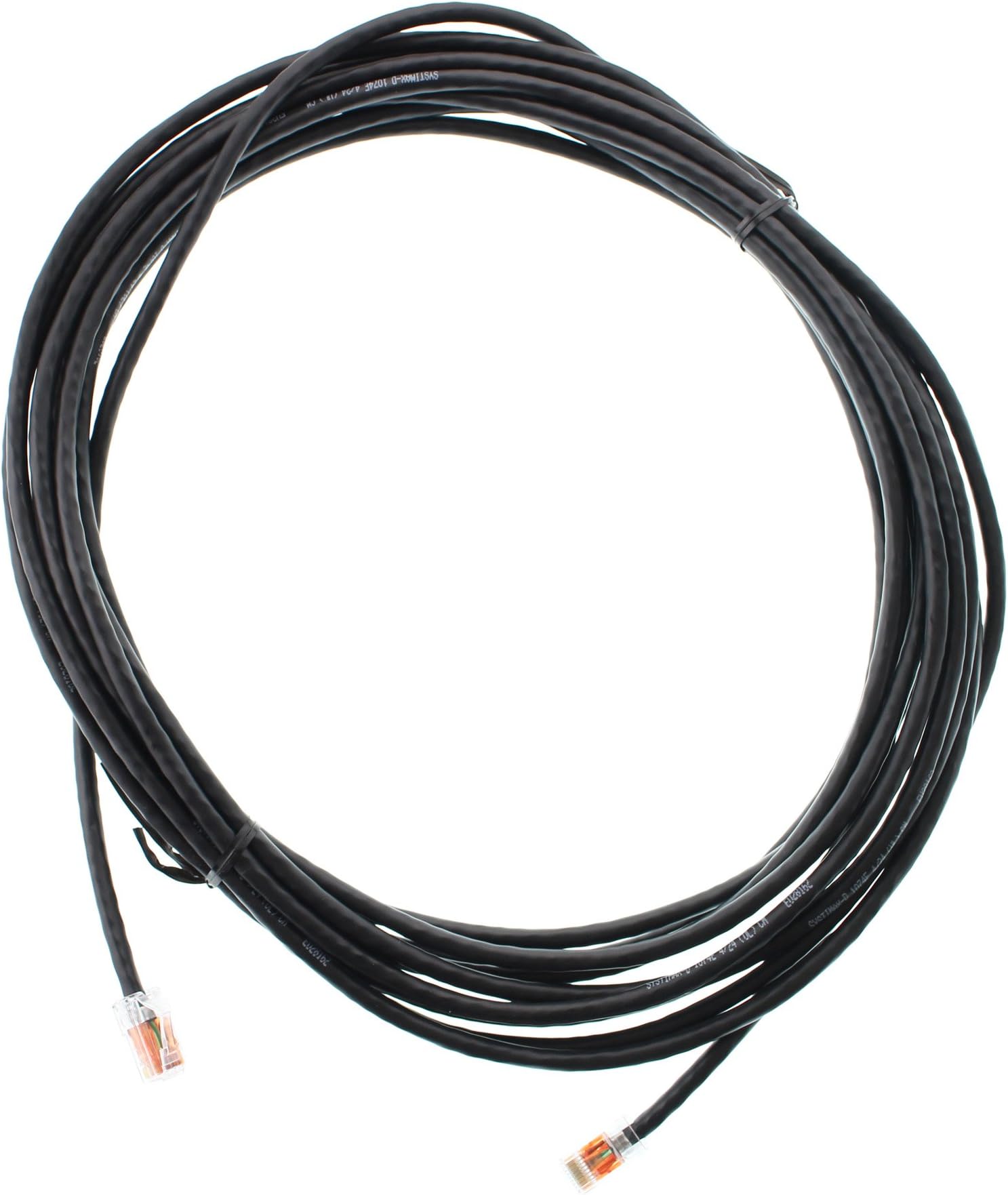 Commscope CPC3312-01F025 GigaSPEED-XL 1074E Patch-Cord, Black, 25-Feet