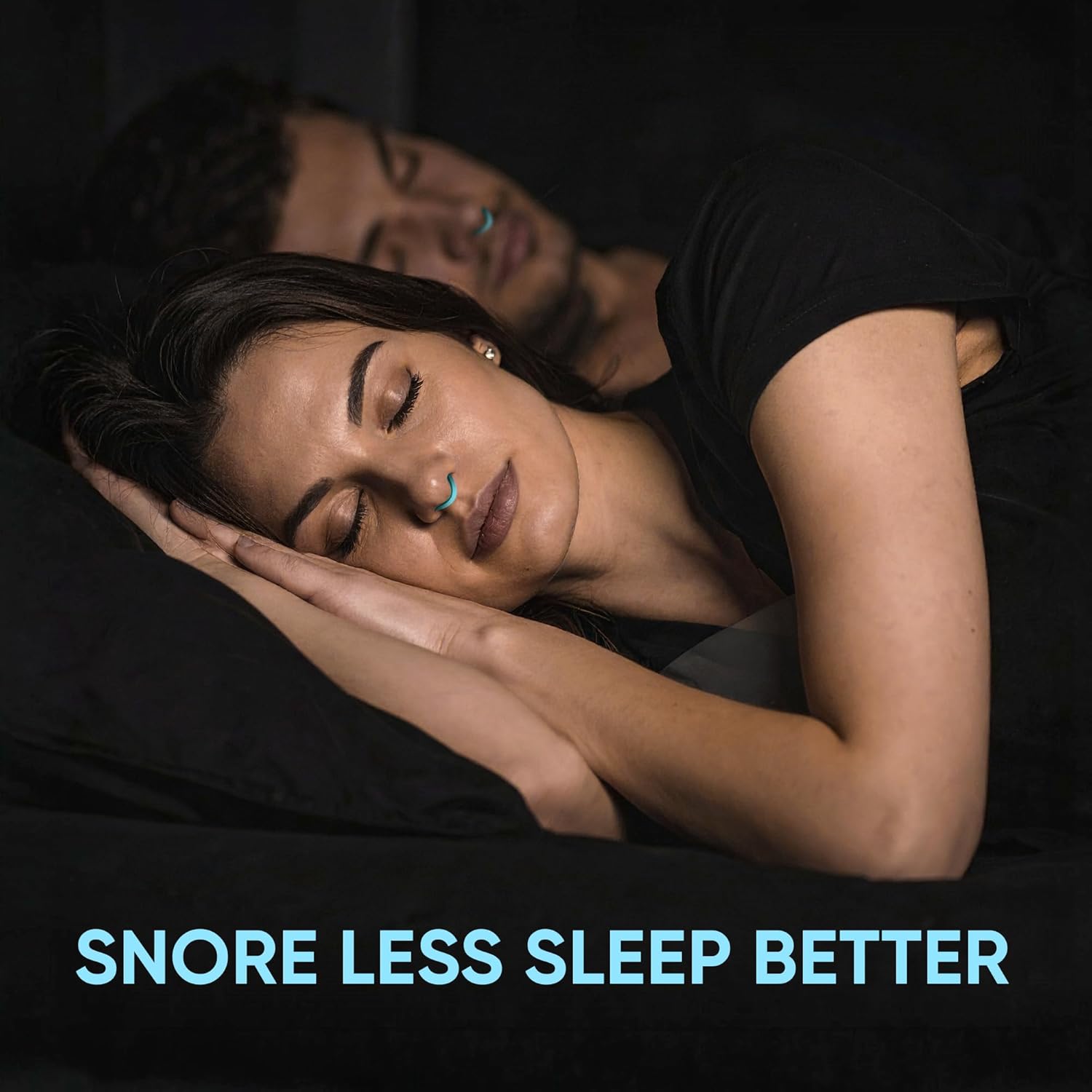 Nasal Dilators - Nose Clips to Reduce Snoring & Better Sleep – Comfortable Silicone Snore Stopper – Less Snoring Nose Vents – 8 Pack - Image 6