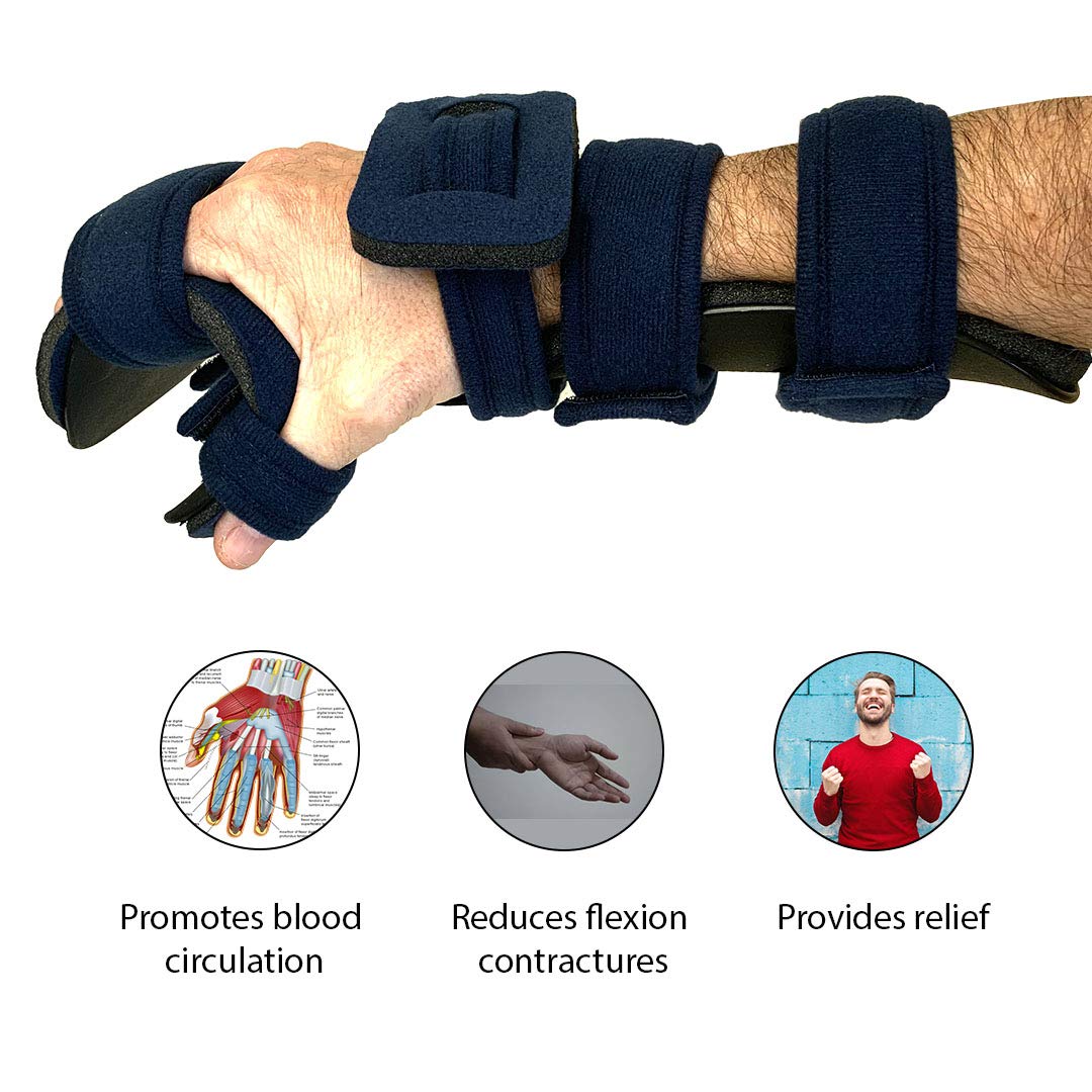 Frее Shірріng 🛒 Stroke Hand Brace | Resting Hand Splint RIGHT HAND Medium | Corrective Support