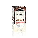 PHYTO Phytocolor Permanent Hair Color, 5.7 Light Chestnut Brown, with Botanical Pigments, 100% Grey Hair Coverage, Ammonia-free, PPD-free, Resorcin-free, 0.42 oz.
