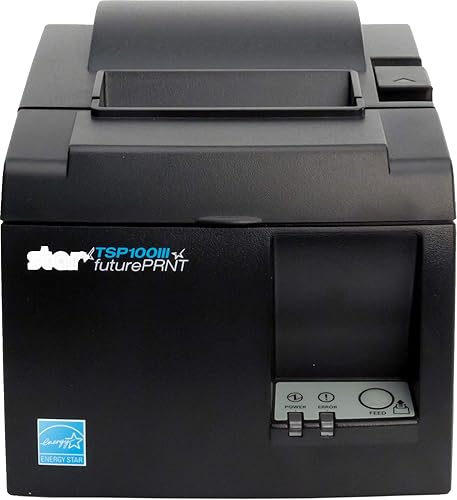 Miniatura 2 de Star Micronics Paquete TSP143IIILAN - Impresora térmica de recibos Ethernet (LAN) con cajón de efectivo de 4 billetes5 monedas de 13 x 13 pulgadas