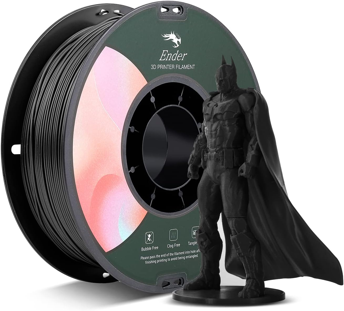 review Creality 3D Printer Upgrade Ender 3 V2 NEO with CR Touch Auto Leveling Kit Plus Creality 3D Official 1 Pack Black PLA Filament 1.75mm 1KG