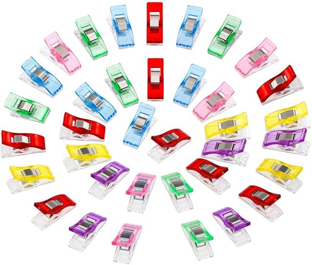 Anpro Pack of 60 Clips for Sewing Quilting Crafting Wonder Clips, Craft Clips, Sewing / Quilting accessories