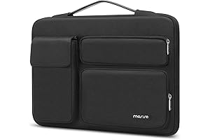 MOSISO 360 Protective Laptop Sleeve Case Fits MacBook Air/Pro 13-13.3"(A2337/M2/M1/A2251/A2289) & 14...
