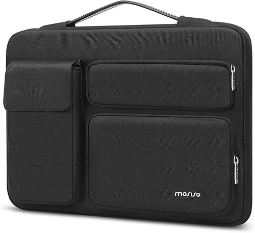MOSISO Funda protectora 360 para laptop compatible con MacBook AirPro, 13-13.3 pulgadas, compatible con MacBook Pro de 14 pulgadas M3 M2 M1, bolsa
