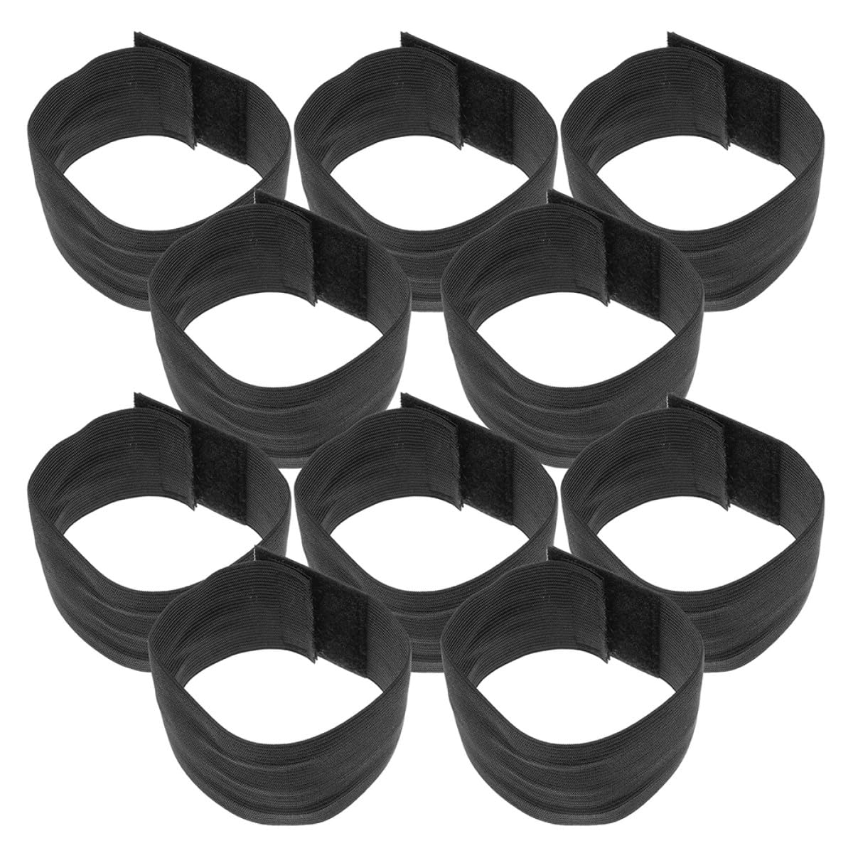 Pulseras elásticas negras de luto SOIMISS para evitar dañar la ropa en los funerales 8
