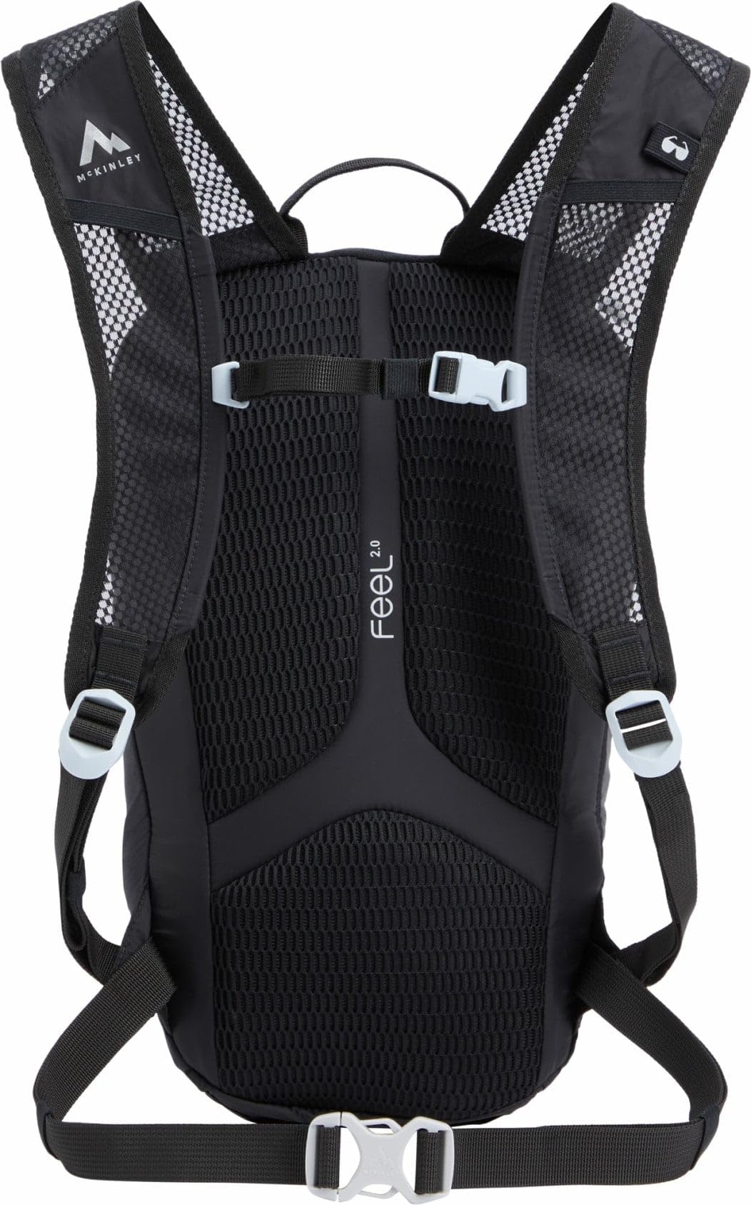 Mc Kinley Unisex Crxss II CT 10 Rucksack, Black Night/Grey Lig, One Size