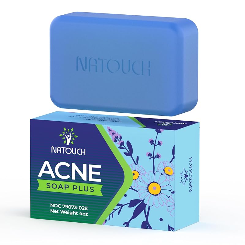 Sabonete em barra Natouch para rosto e corpo, 113 g, 1 unidade
