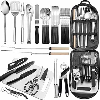 Portable Camping Kitchen Cooking Utensil Set