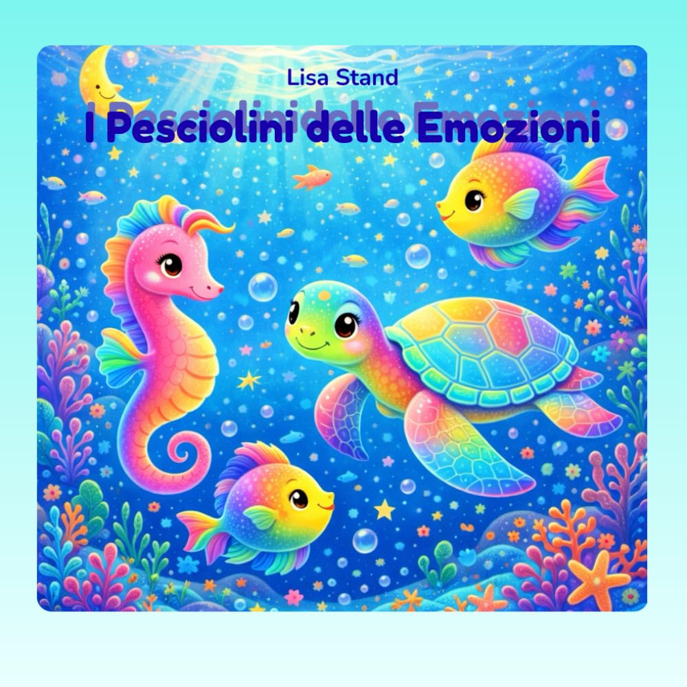 I Pesciolini delle emozioni: Libro da leggere e colorare per bambini dai 3 ai 6 anni (Una collana per imparare a conoscere le emozioni attraverso storie e colori.)