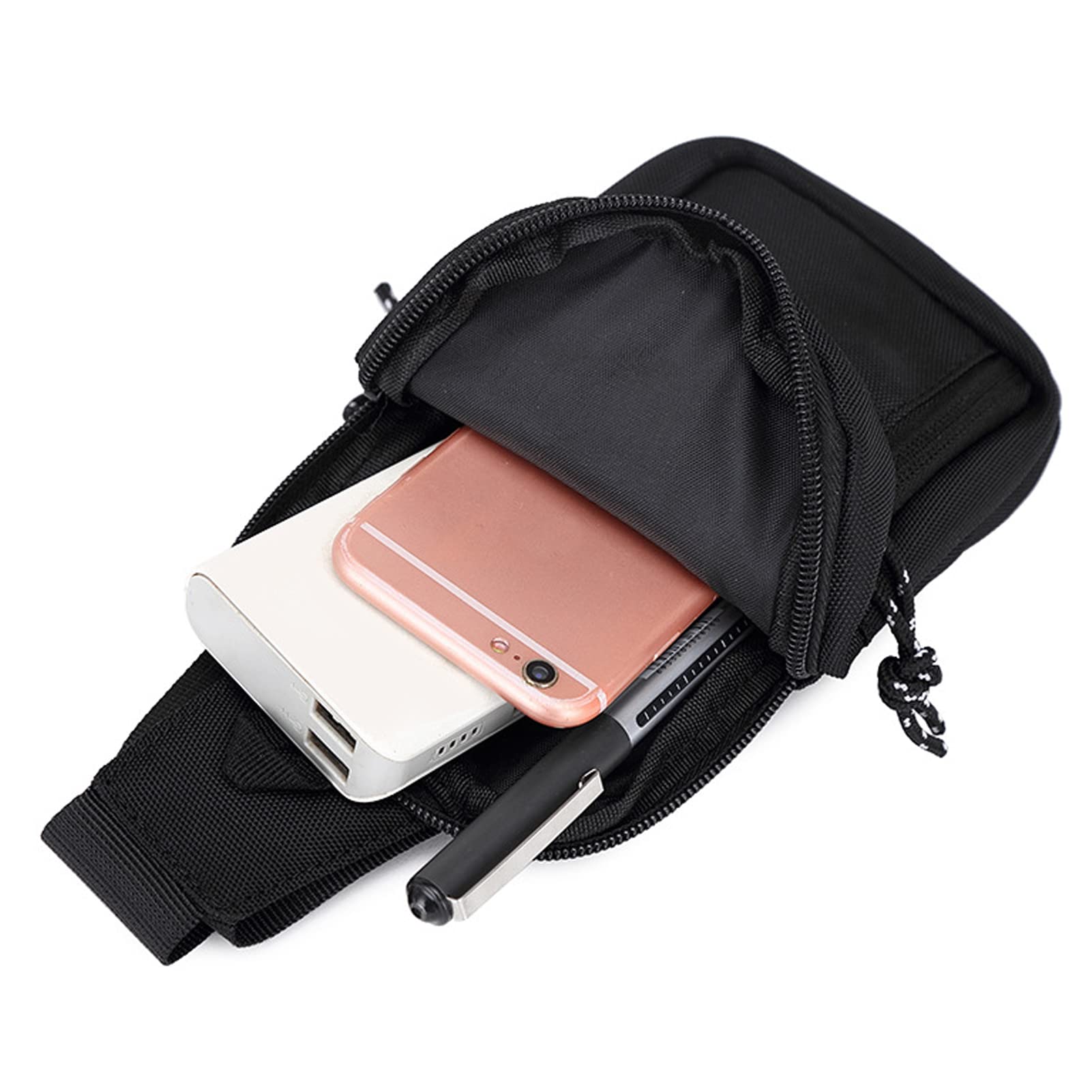 Sac à bandoulière réglable et petit sac de poitrine tendance pour hommes actifs