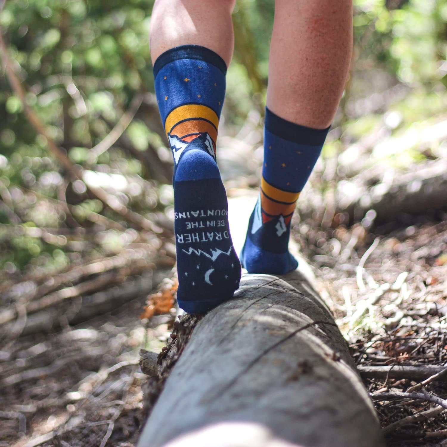 Lavley Outdoors Socks - Hiking and camping gifts for men and women - Great for nature lovers - Holiday or birthday gift - Image 7