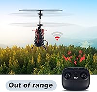 Vista 8 de Cheerwing Helicóptero de control remoto U12 con retención de altitud, mini helicóptero RC para adultos y niños, una tecla de despegue/aterrizaje y 2