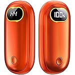 Hand Warmers Rechargeable - Electric Hand Warmers 2 Pack with Dual-Sided Heating for 15Hrs Warmth, LED Display & Flashlight, Hunting Essentials, Gifts for Christmas Man Women Raynauds Golf