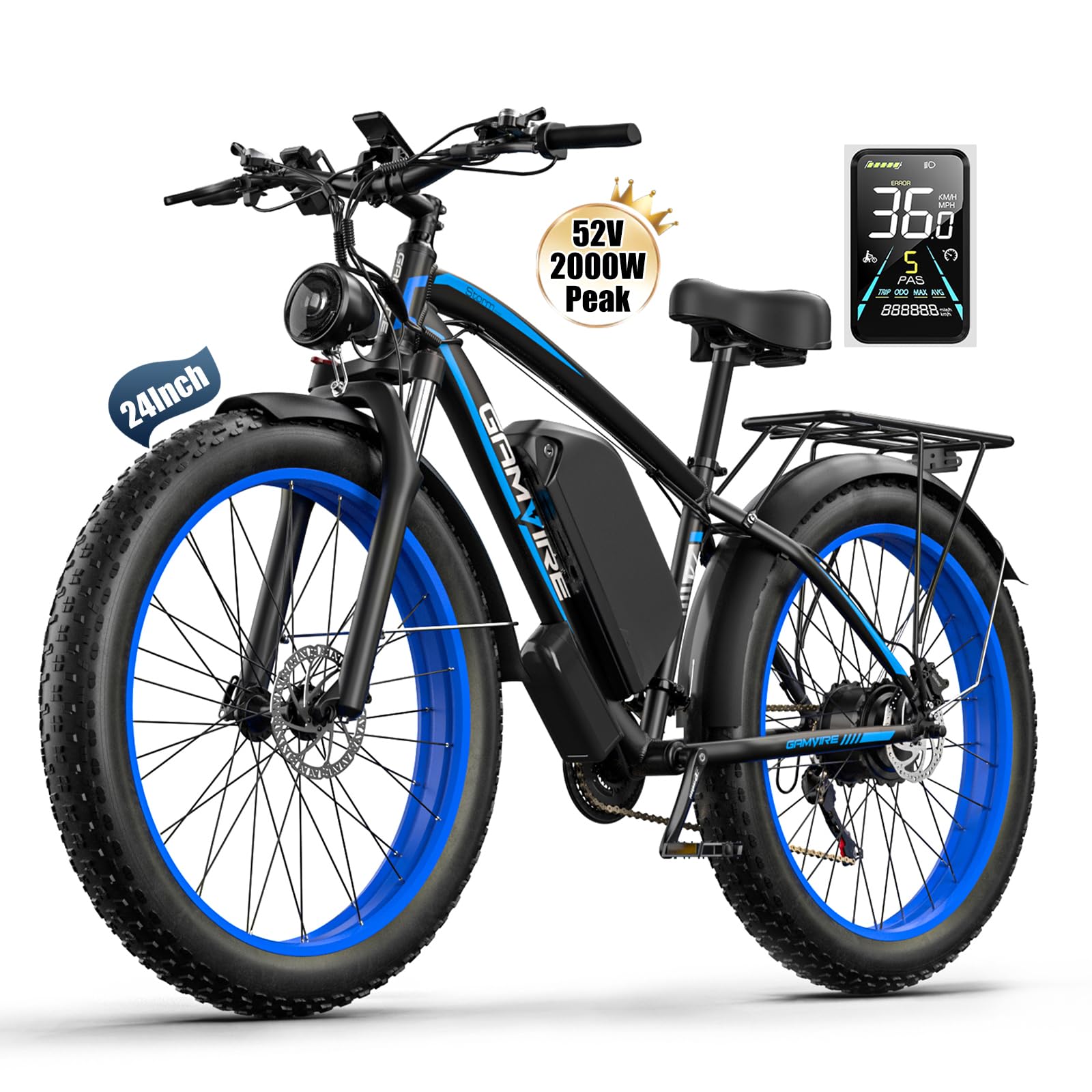 Cyclone 10 Fastest Electric Bikes KBO Stealth Urban Electric Bike