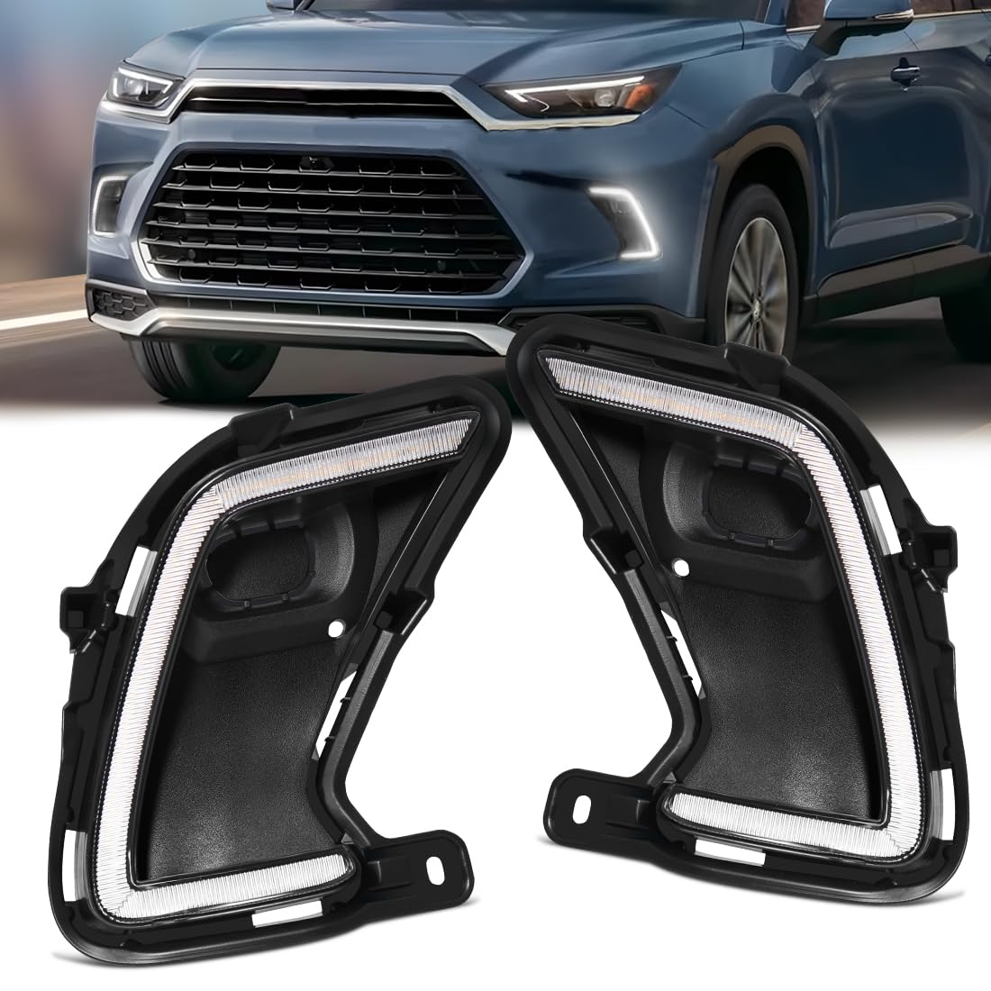 Amazon.com: AFOGGEST Daytime Running Lights DRL For Toyota Grand