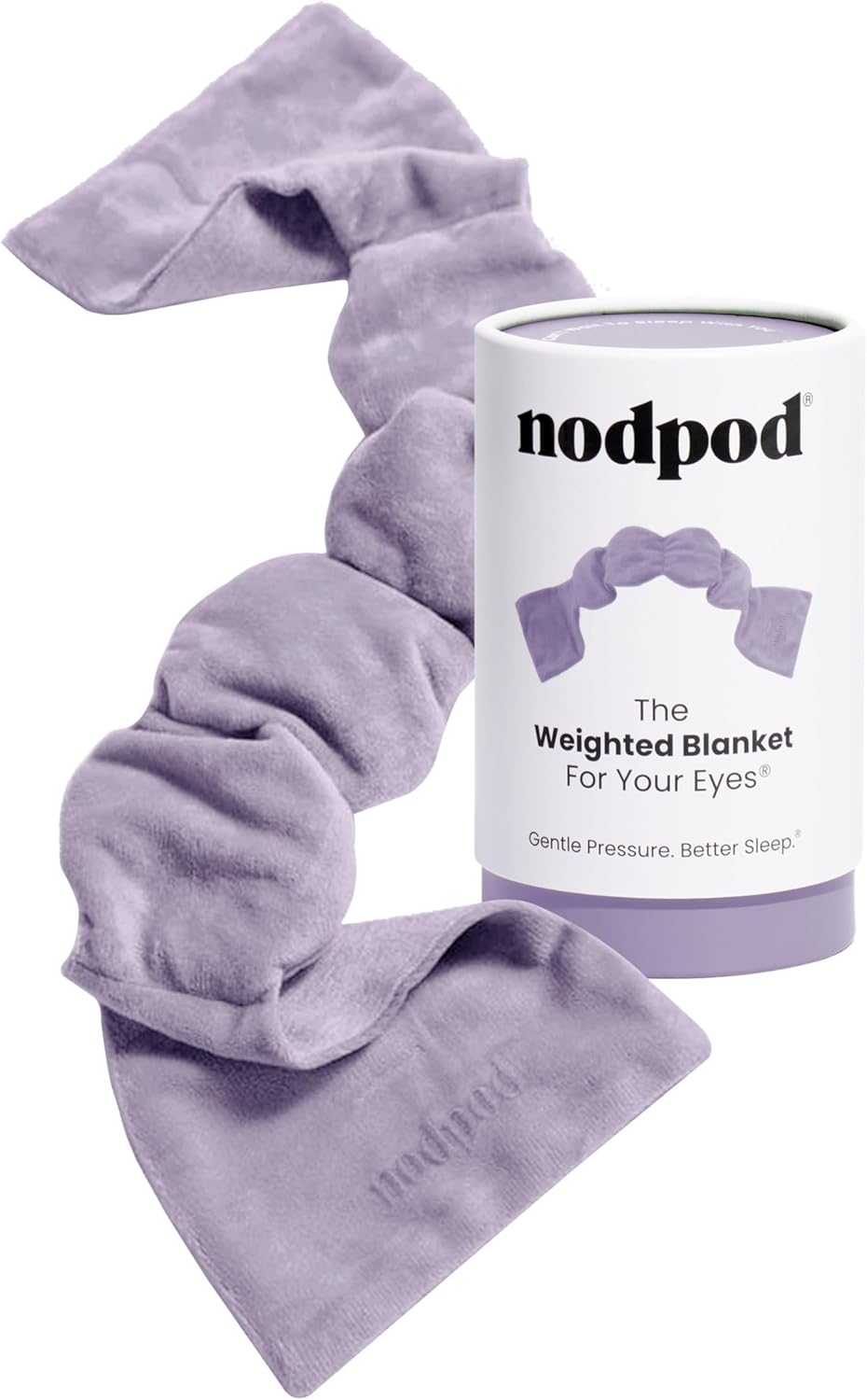 Nodpod Gentle Pressure Sleep Mask | Patented Light Blocking Design for Sleeping