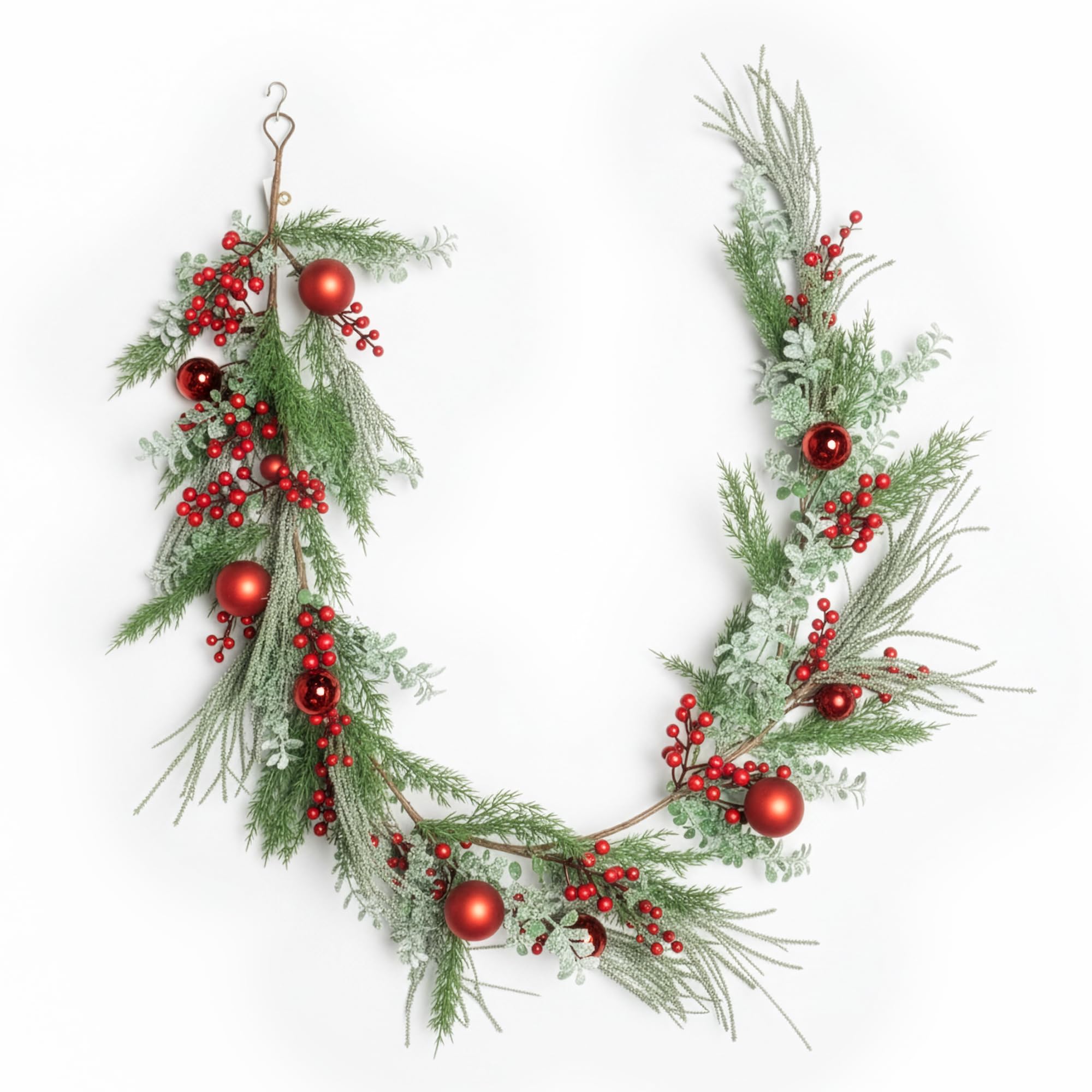 Shatchi Cypress Pine Garland180Cm Pe Artificial Christmas Wreath For Styling from B&Q