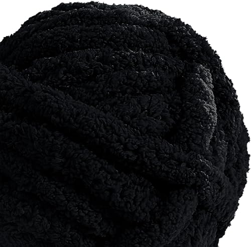 Vista 108 de HOMBYS Hilo de felpilla grueso verde salvia para tejer a mano, esponjoso, suave, jumbo, hilo súper voluminoso para manta gruesa, hilo para tejer