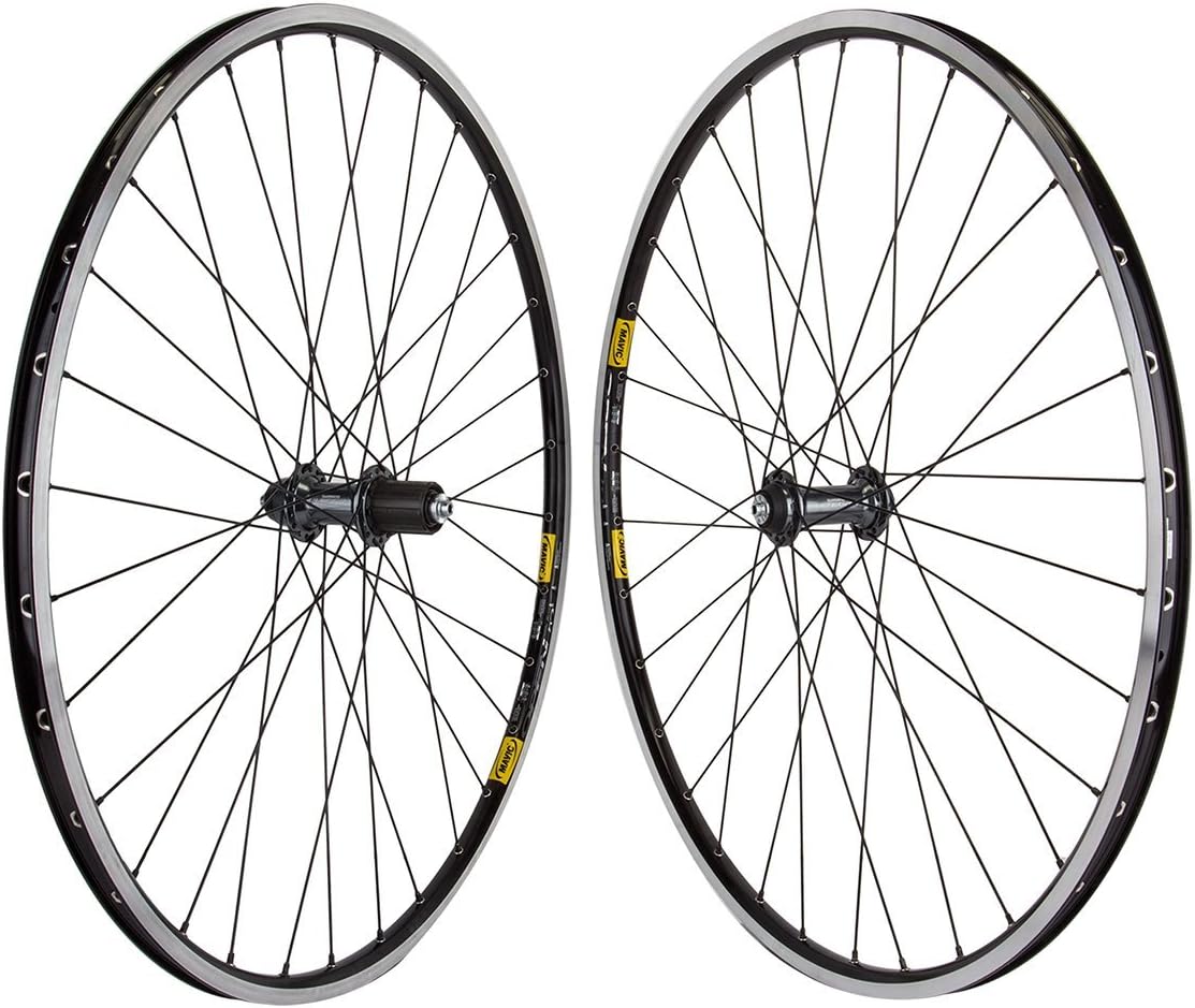 Amazon.com : WheelMaster Bicycle Wheel Set, 700 MAV Open PRO BK MSW 32 ...