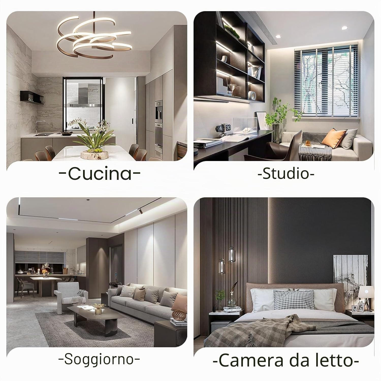 Senza Fili Interruttore Dimmer, Luce LED Luminosità Regolabile Interruttore Parete con Telecomando IR 200W Compatibile per Illuminazione Domestica Commerciale di Intrattenimento ( 220V )