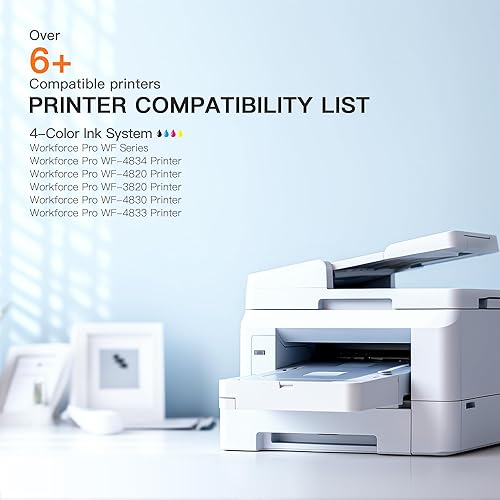 Miniatura 3 de 822XL 822 XL Cartuchos de tinta remanufacturados de repuesto para cartuchos de tinta Epson 822XL 822 T822 Uso para Workforce Pro WF-3820 WF-4833