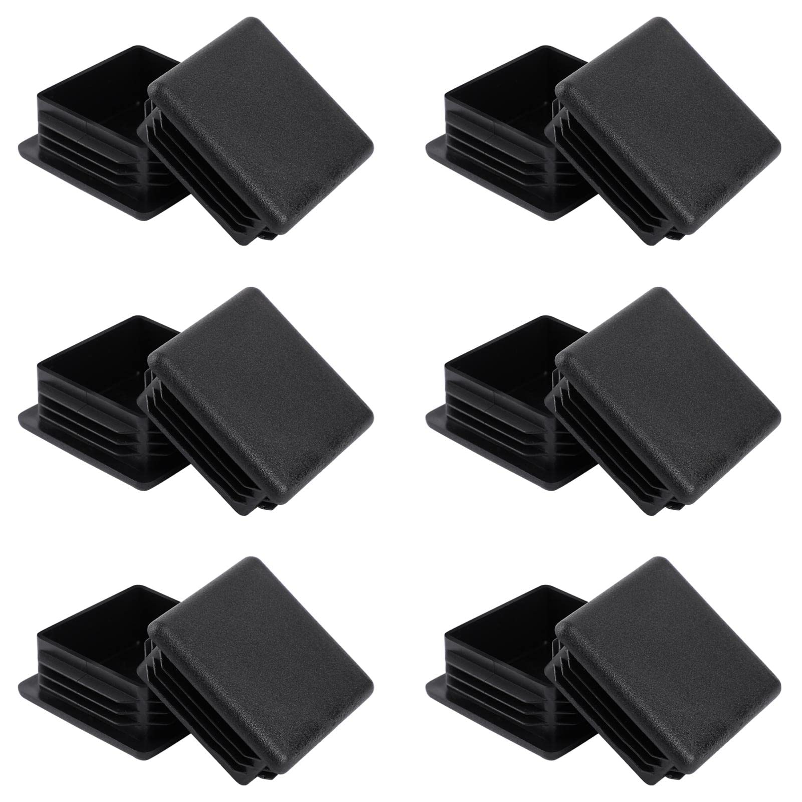 Capuchons en plastique lot de 4 diamètre 28 mm noir Capuchons en plastique lot de 4 diamètre 28 mm noir