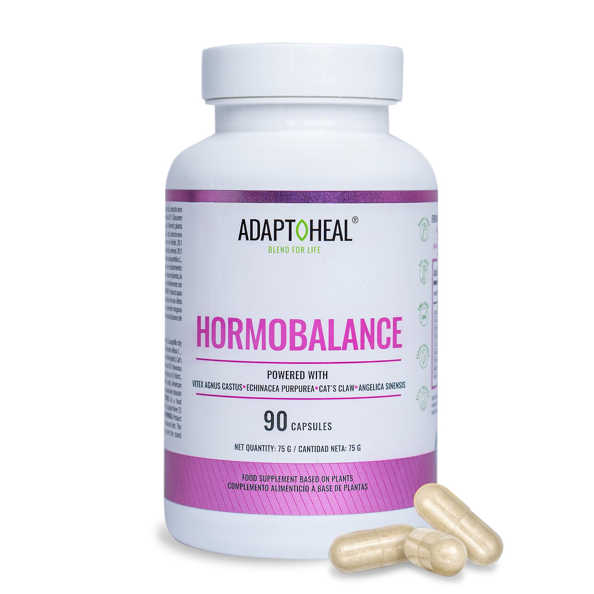 Adaptoheal Hormobalance - Menopausia y Sistema Hormonal - 90 Cápsulas