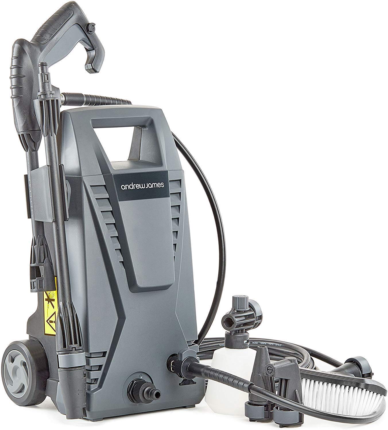 Buy Andrew James Pressure Washer Power Jet Wash with 5 Attachments